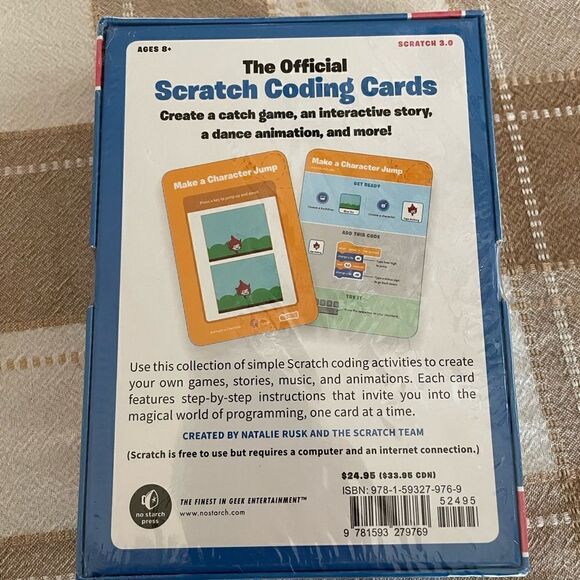 NEW IN BOX SCRATCH Coding Cards Scratch 3.0 - Picture 2 of 3